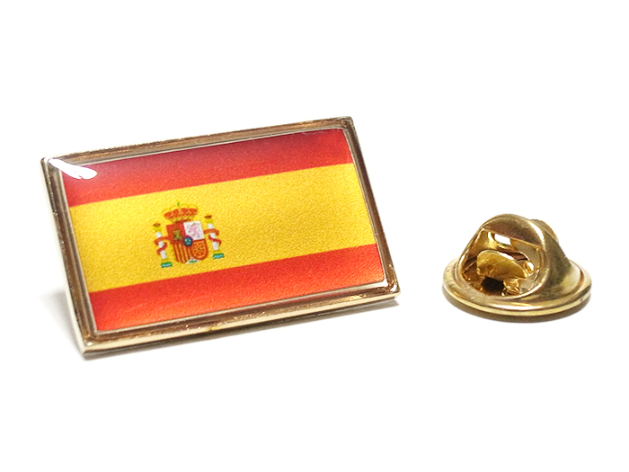 ラペルピン★ピンズ　スペイン　Spain　国旗　フラッグ　pin-0975_画像1