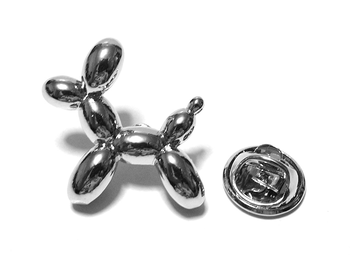ラペルピン ピンズ バルーン 犬 風船 ドッグ 大道芸 アート シルバー Pin 0661 2 ラペルピン ピンズ バルーン 犬 風船 ドッグ 大道芸 アート シルバー Pin 0661 2