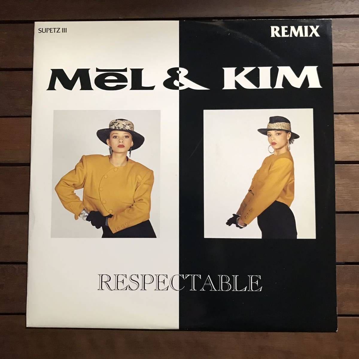 ★【r&b disco】Mel & Kim / Respectable (Shop Mix)［12inch］オリジナル盤《3-2-35 9595》_画像1