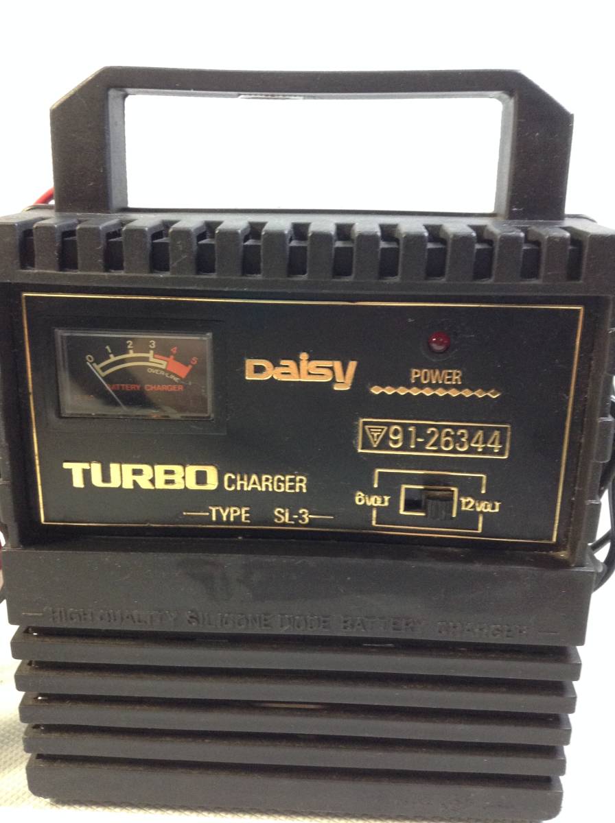 A1283☆DAISY/TURBO/CHRGER/バッテリーチャージャー/充電器/バッテリー充電器/SL-3_画像2