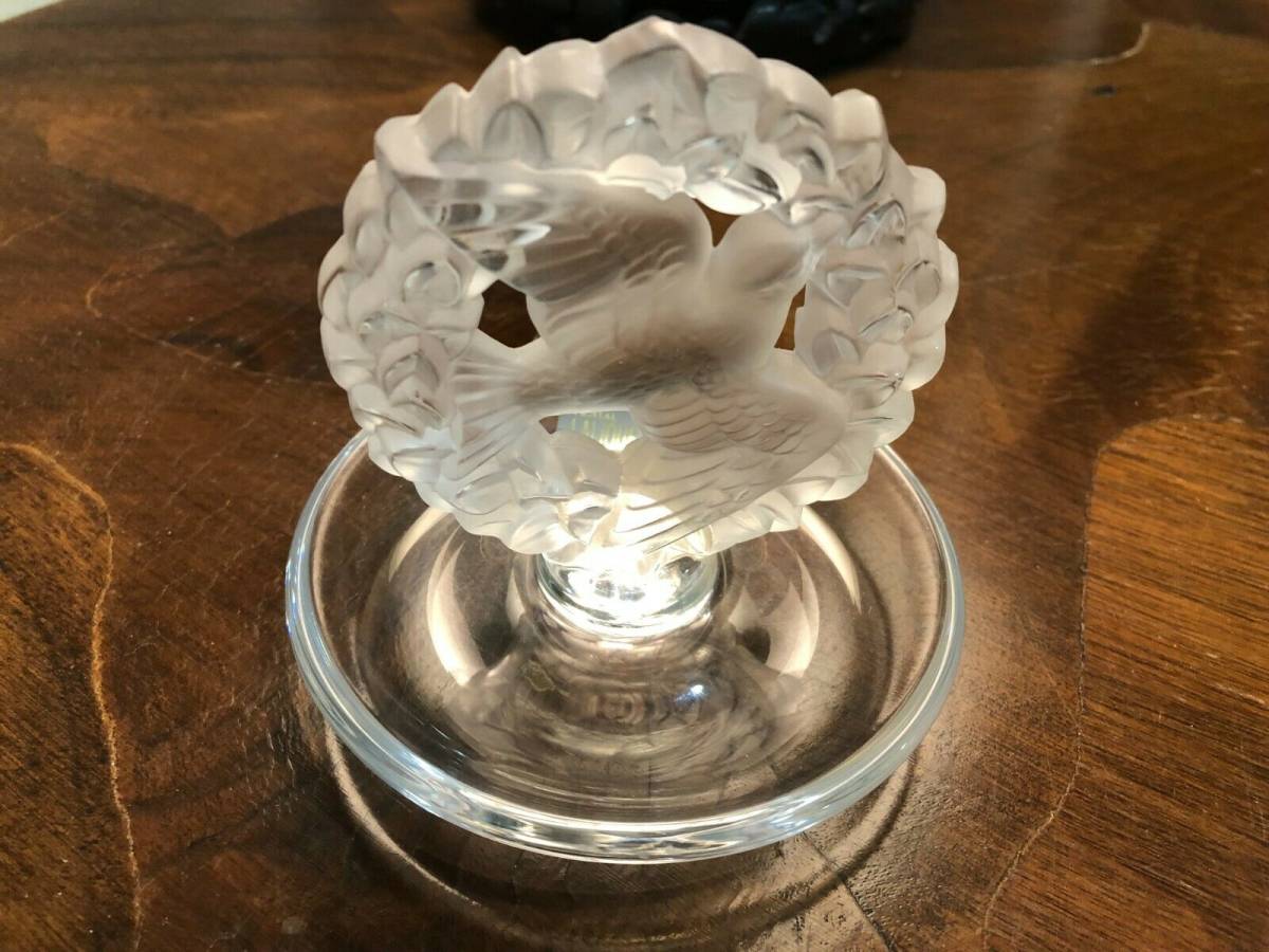 アンティーク・美品】R.LALIQUE ルネ・ラリック 鳩 置物 レトロ ...