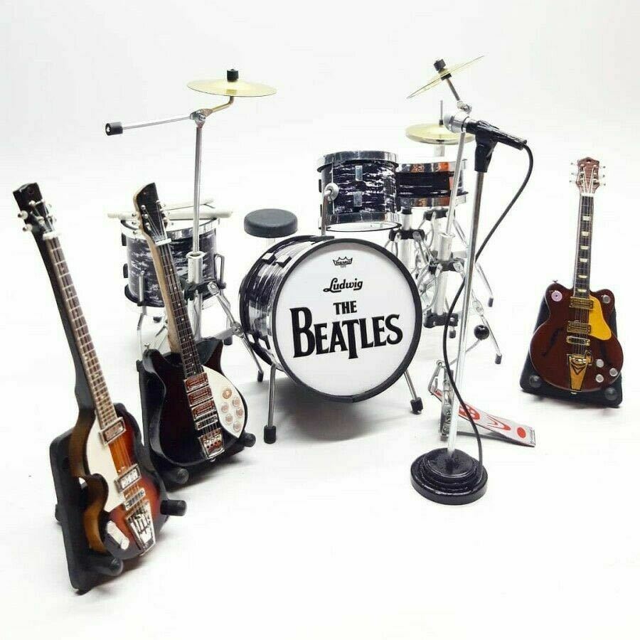 メール便可/取り寄せ ビートルズ BEATLES ミニチュア楽器アンプセット