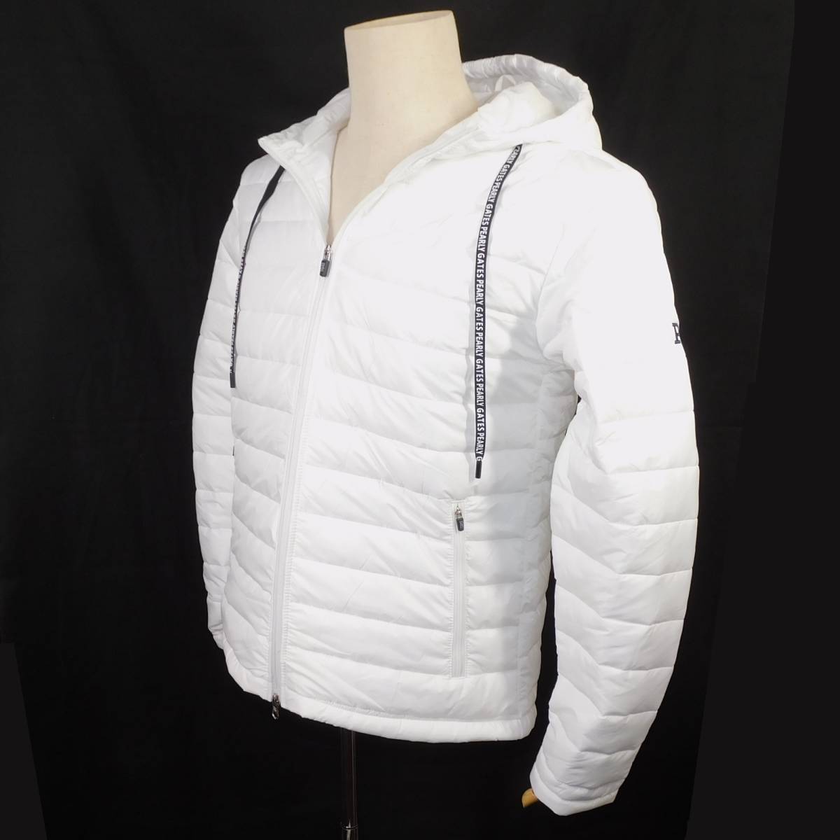 ☆パーリーゲイツ☆ダウンジャケット☆7サイズ、2XL☆ホワイト☆防寒着