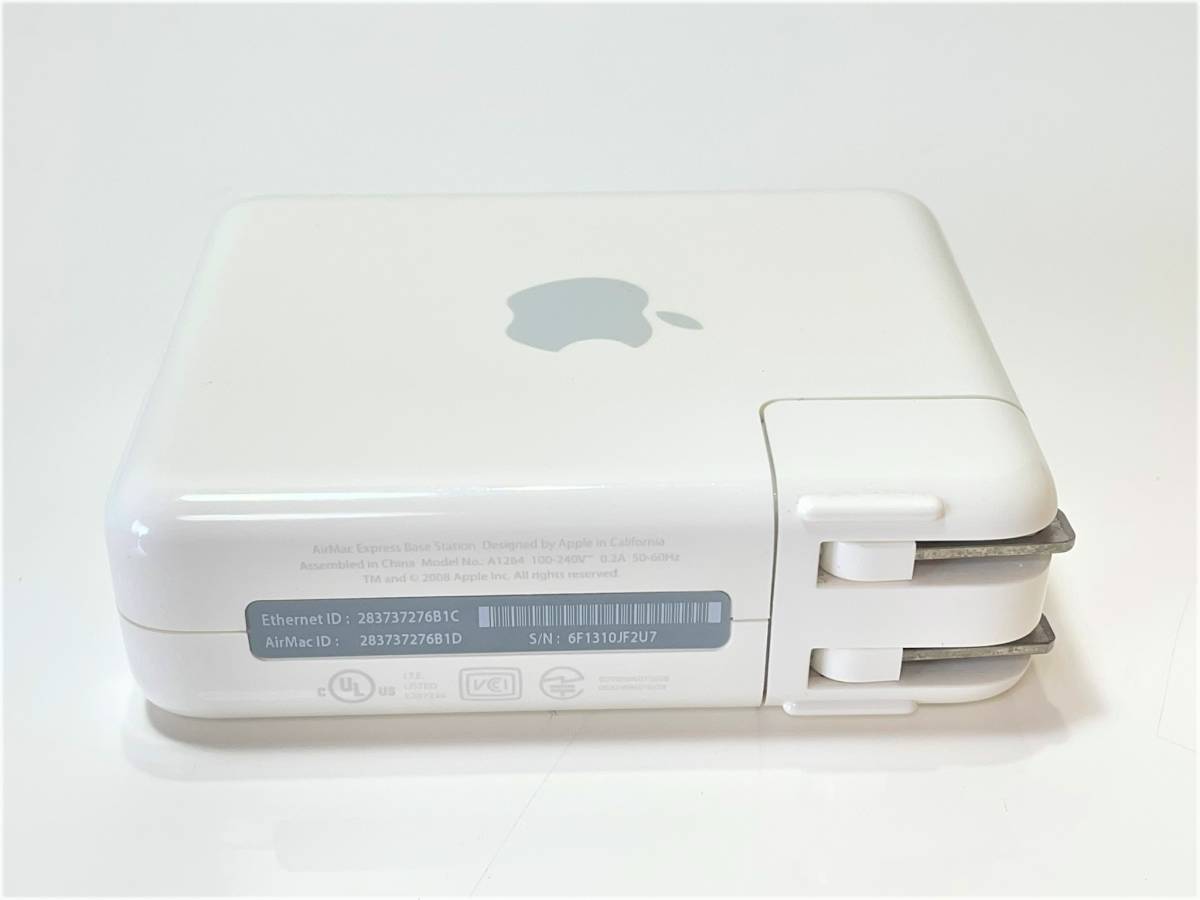 Apple アップル 純正 AirMac Express エアマック エクスプレス MB321 J/A A1264 美品 ■Wi-Fi / 無線LAN 全国送料無料!