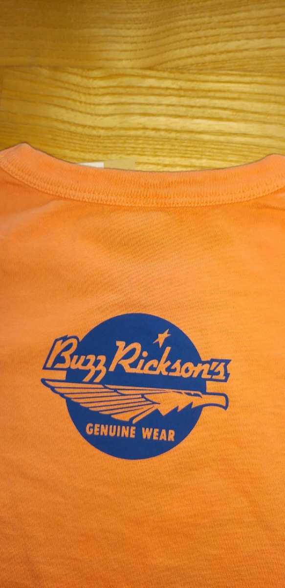  включая доставку * Восток Buzz Rickson's BR68890 BuzzRickson\'s×VintagePEANUTS футболка с длинным рукавом Snoopy America армия orange XL