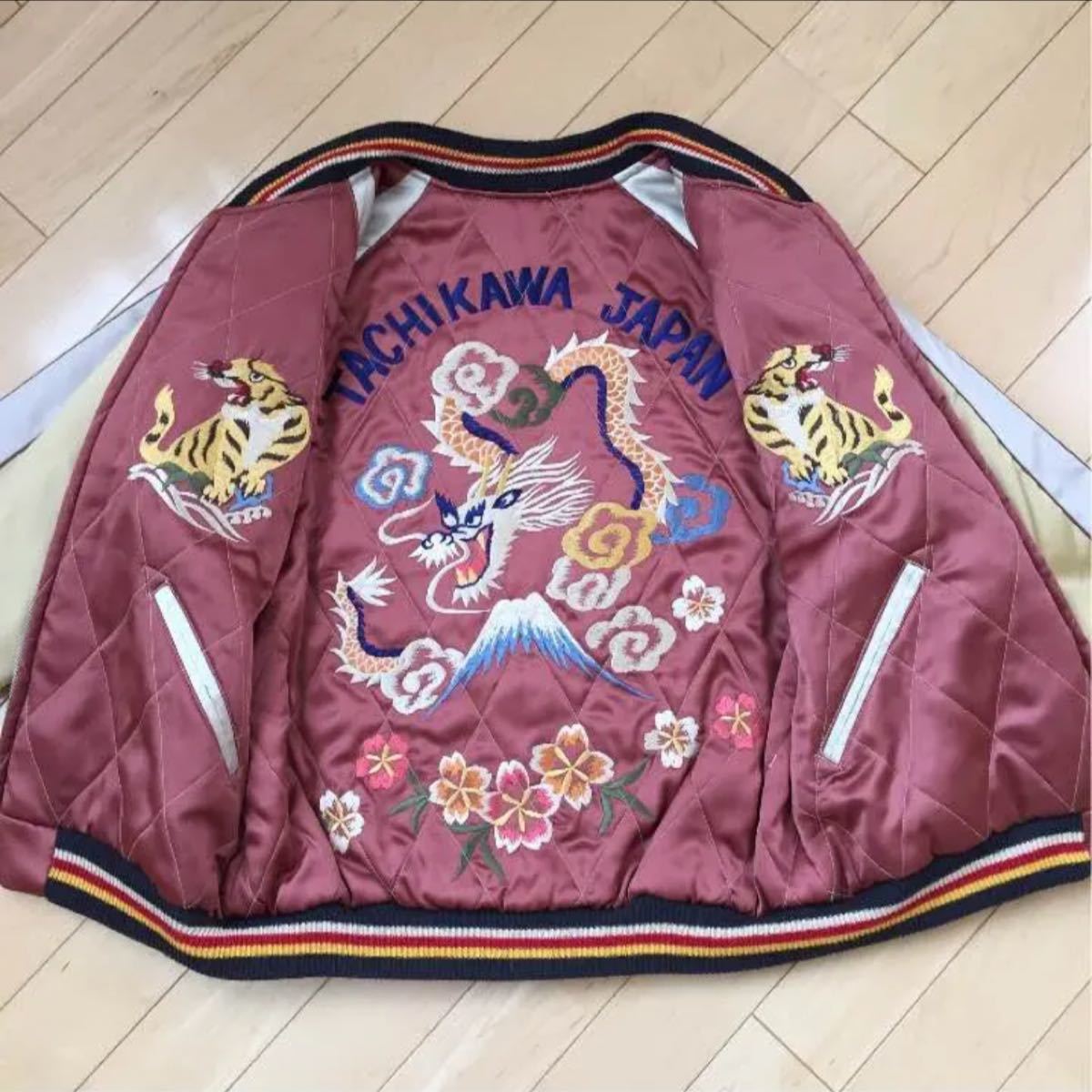 東洋スカジャン タチカワジャパン メンズM | alfasaac.com