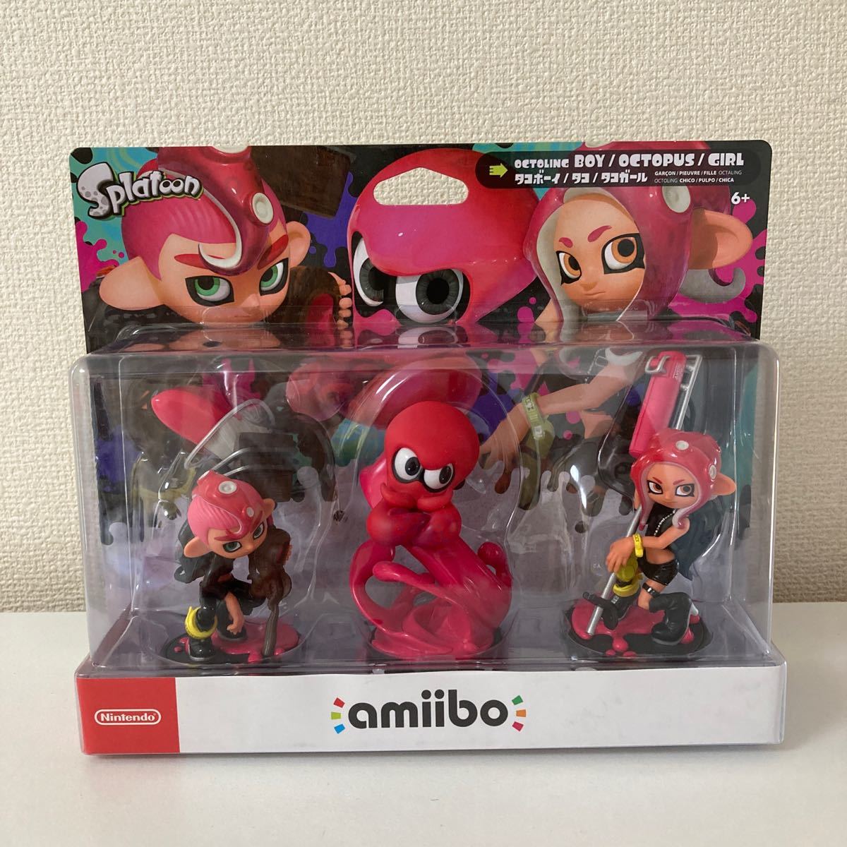 独特の上品 amiibo トリプルセット スプラトゥーンシリーズ タコ 新品