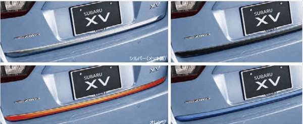 XV テールゲートガーニッシュ スバル純正部品 GT3 GTE パーツ オプション_画像1
