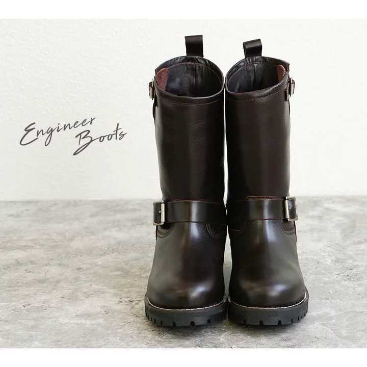  new goods free shipping! super popular * classical original leather * long engineer boots 265