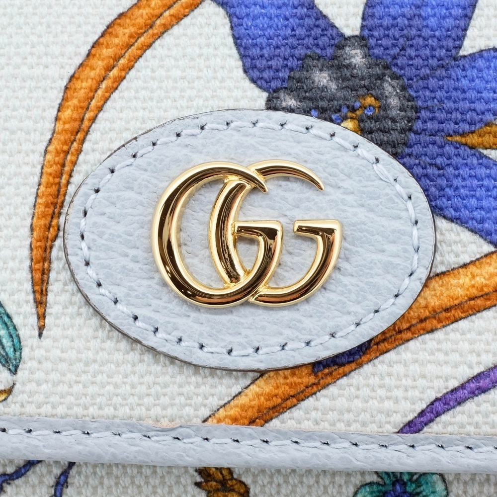 未使用品】GUCCI グッチ フローラプリント ドキュメントケース 日本