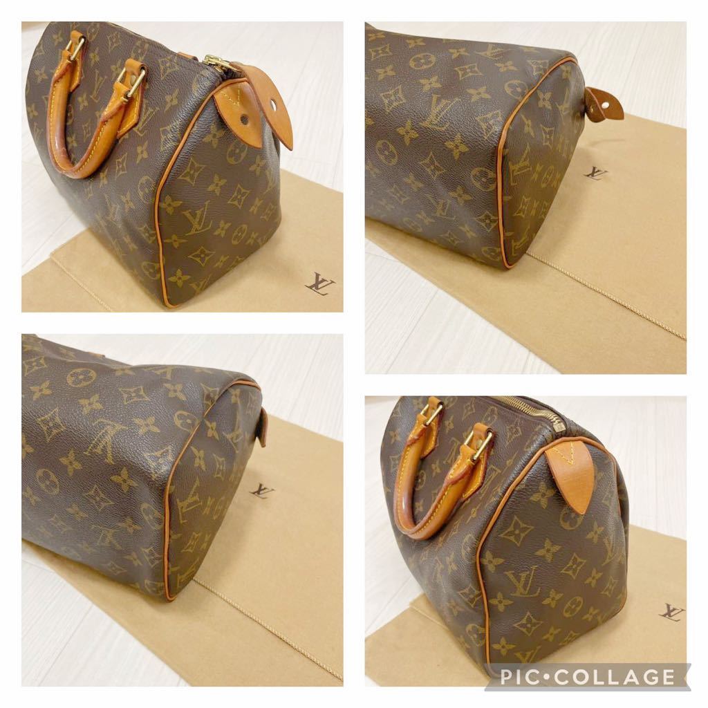 LOUIS VUITTON ルイヴィトン スピーディ25 モノグラム ハンドバッグ ルイヴィトンスピーディ 保存袋_画像5