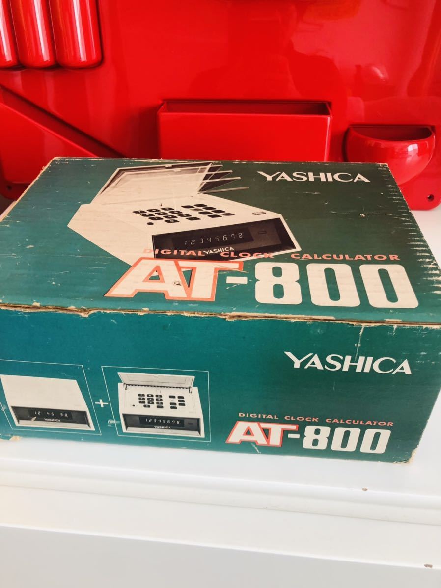 70s 激レア yashica Digital Clock Calculator◆カルテルスペースエイジ◆パントン◆ダネーゼ◆昭和 レトロ◆_画像8