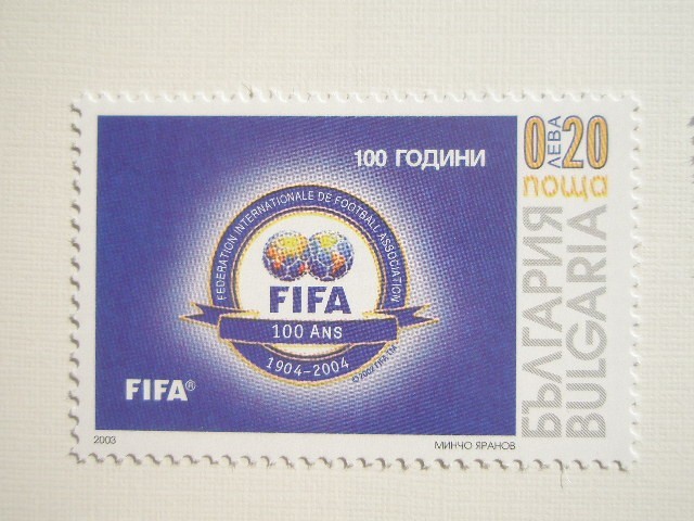 ヤフオク ブルガリア 切手 03 Fifa 100周年 4617