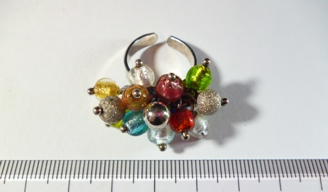 β Venetian glass Venetian glass Antica Murrina ring β anti Camry -na Venetian gala sling venechi Anne Venetian 