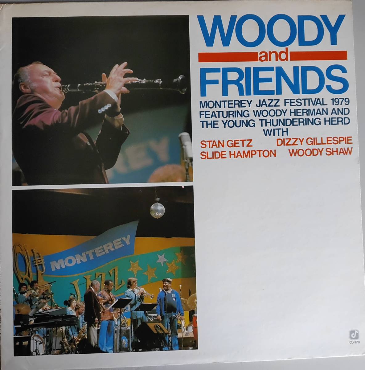 美盤・輸入盤　ウッディ・ハーマン　LPレコード「WOOODY and FRIENDS」_画像1