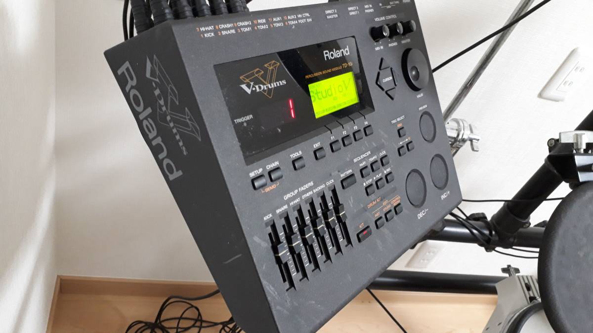 □Roland V-Drums TD-10 一式セット PD-7 PD-5 PD-120 KD-7 FD-7 P-201