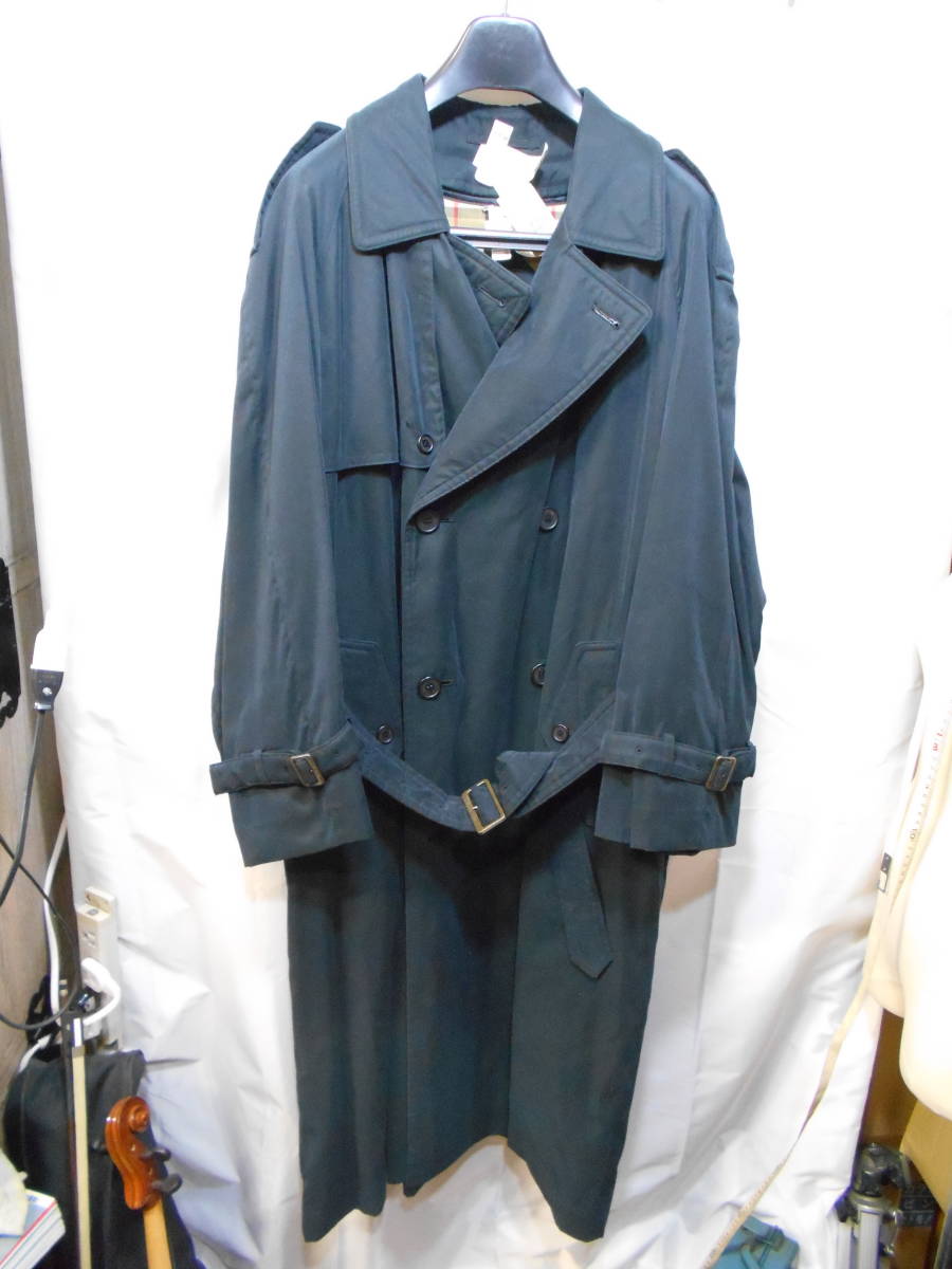 速くおよび自由な 極上 Burberrys OF LONDON トレンチコート ブラック 42-XL ニューヨーク直営店にて購入 XLサイズ以上