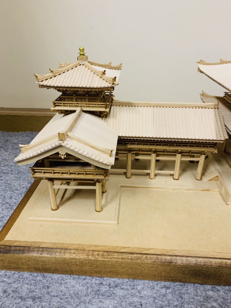 ウッディジョー イマイ 木製建築模型 平等院 鳳凰堂 お城 お寺 送料