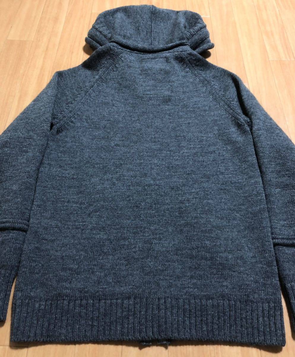 UNDERCOVER 2010AW AVAKARETA LIFE期 ウール パーカー 立体加工 ニット
