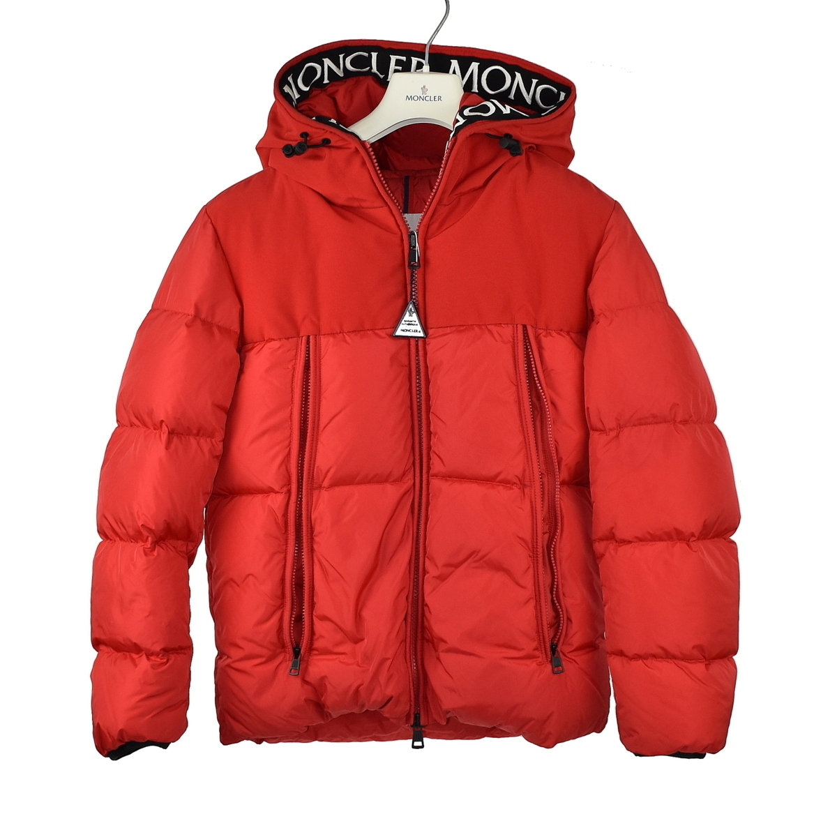 MONCLER モンクレール モンクラー ダウンジャケット メンズ サイズ1 レッド 赤 A777-0-0794