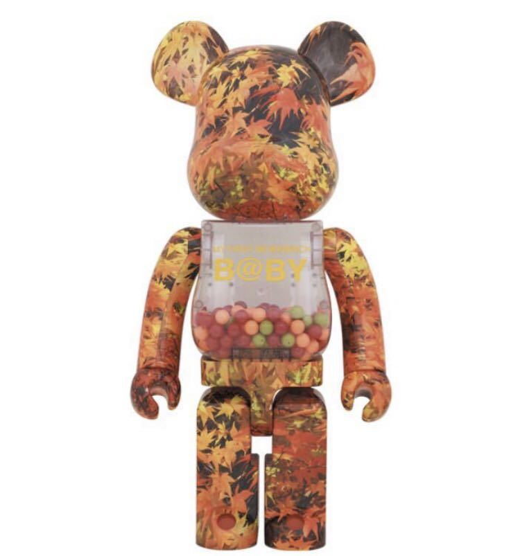 3体セット BE@RBRICK MY FIRST B@BY AUTUMN LEAVES 1000% 100% 400