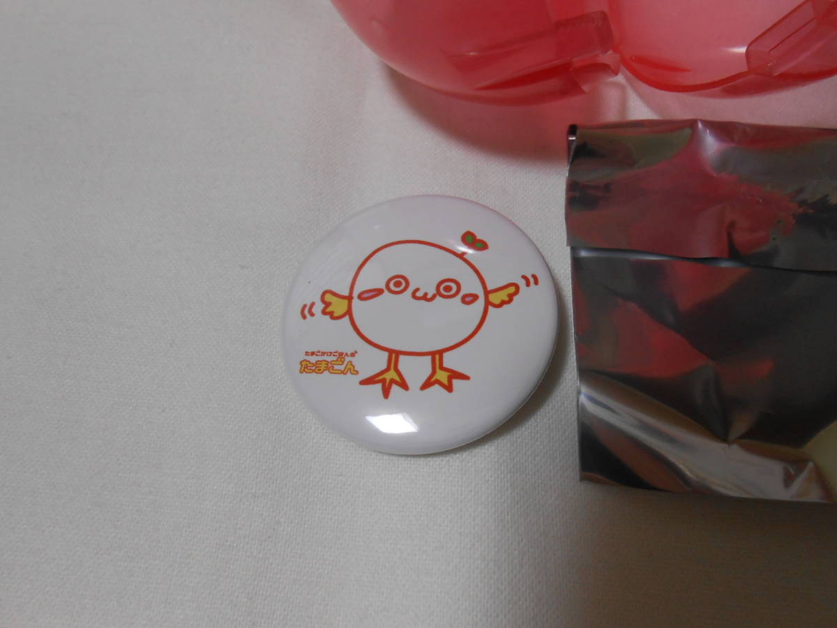 幻の卵屋さん POP UP SHOP 缶バッジ たまごん 日本たまごかけごはん研究所 ガチャガチャ バッジ_画像2