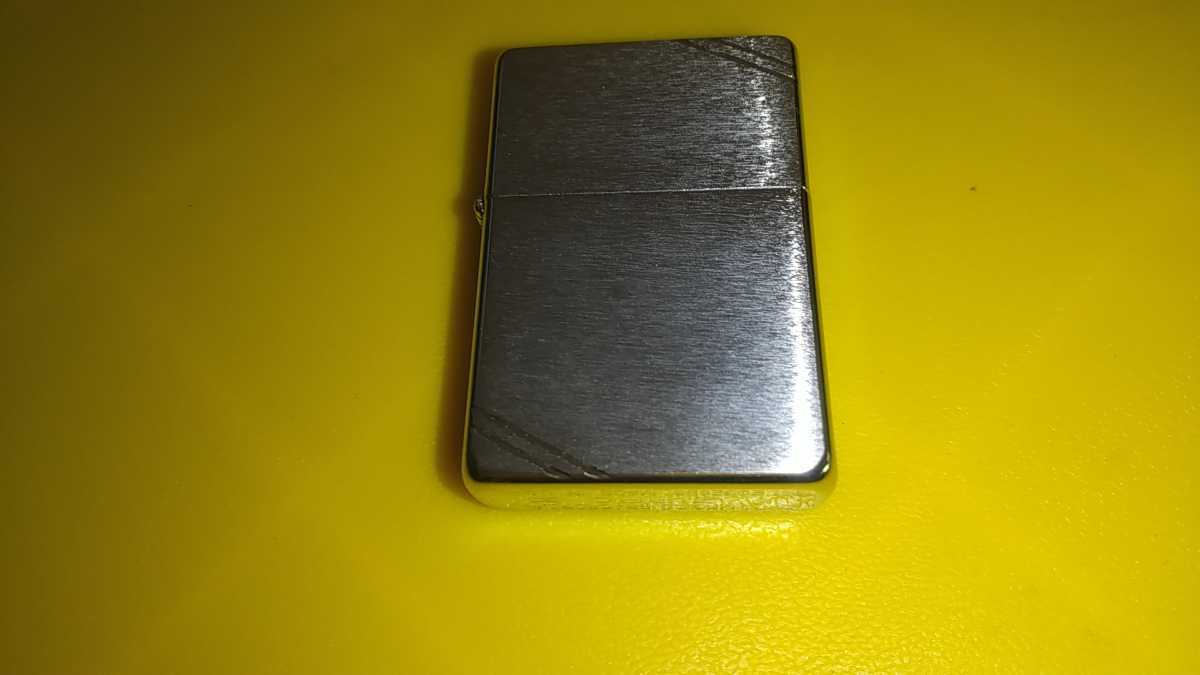 貴重な未使用品！1995年製の1937レプリカZippo！人気のダイアゴナルライン入りのビンテージ年代物ジッポー！_画像4