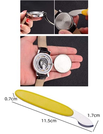 特価！　6種セット 時計 オープナー 腕時計 修理用 裏蓋 工具 ドライバー 6サイズセット 裏蓋オープナー 電池交換 ウラブタ開け 時計工具_画像4