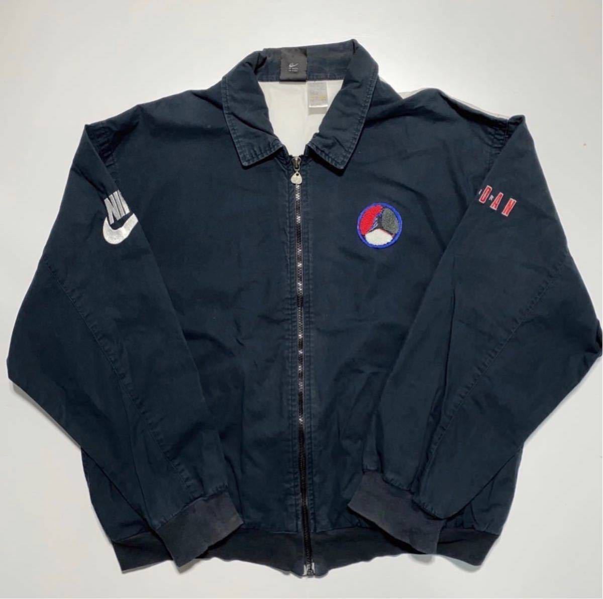 M】90s Vintage NIKE AIR JORDAN 8 Full Zip Jacket 90年代