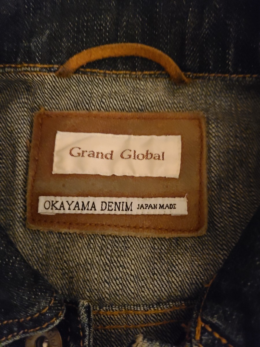 Grand Global グランドグローバル 岡山デニムジャケット 良品 希少 Okayama Denim