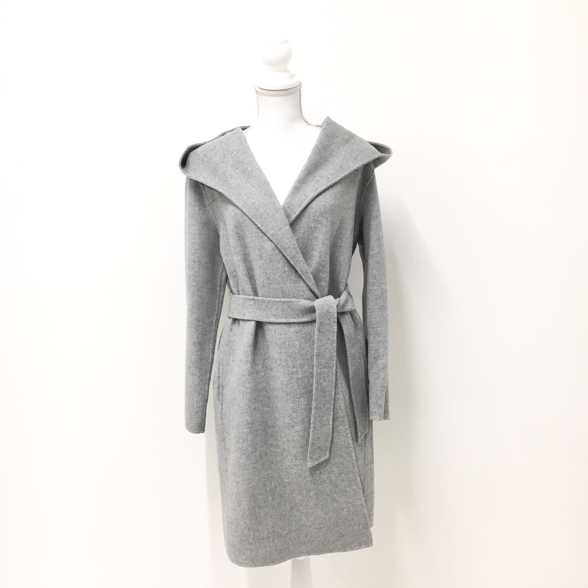 新品同様】MaxMara マックスマーラ クチートアマーノ ベルト コート