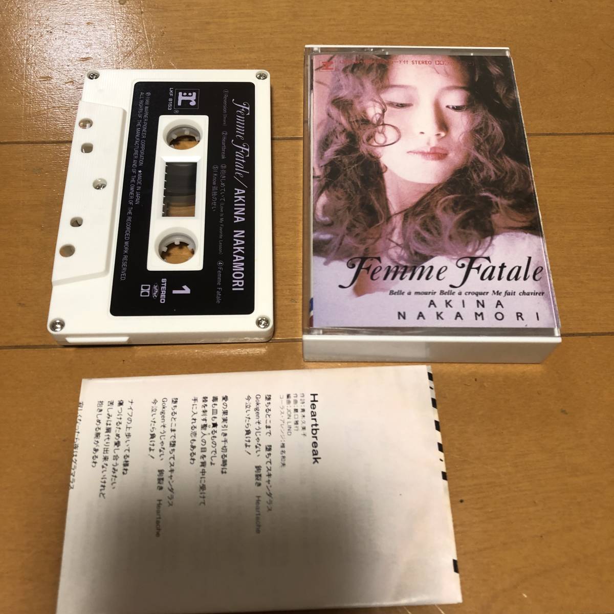 Yahoo!オークション - カセットテープ 中森明菜 Femme Fatale