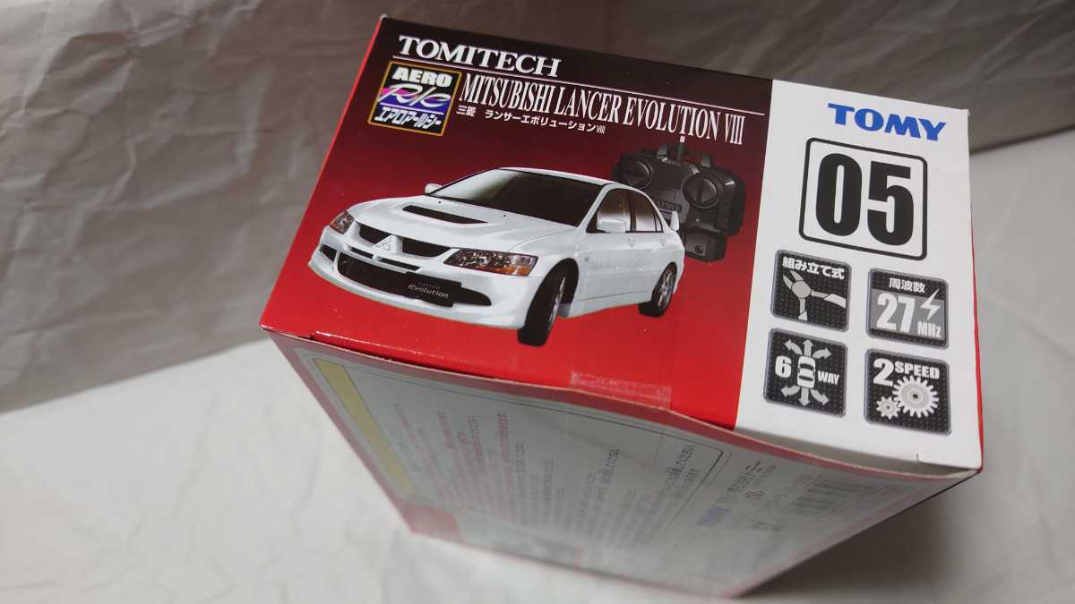 ランエボ ラジコン 東京モーターショー限定品 エアロアールシー エアロrc トミーテック tomitech tomy プラモデル 三菱 ランサー lancer_画像3