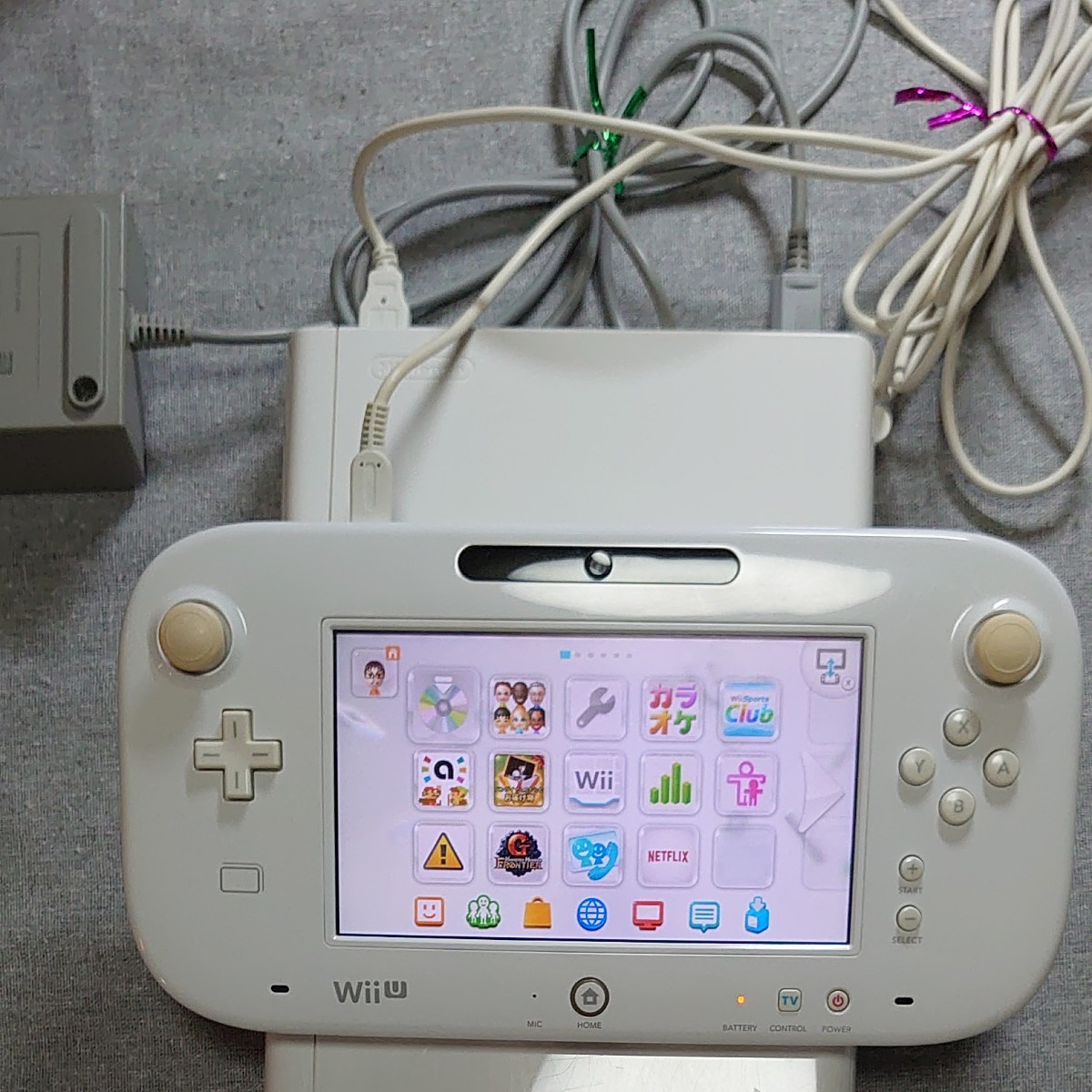 ジャンク品  Wii U本体 ベーシックセット