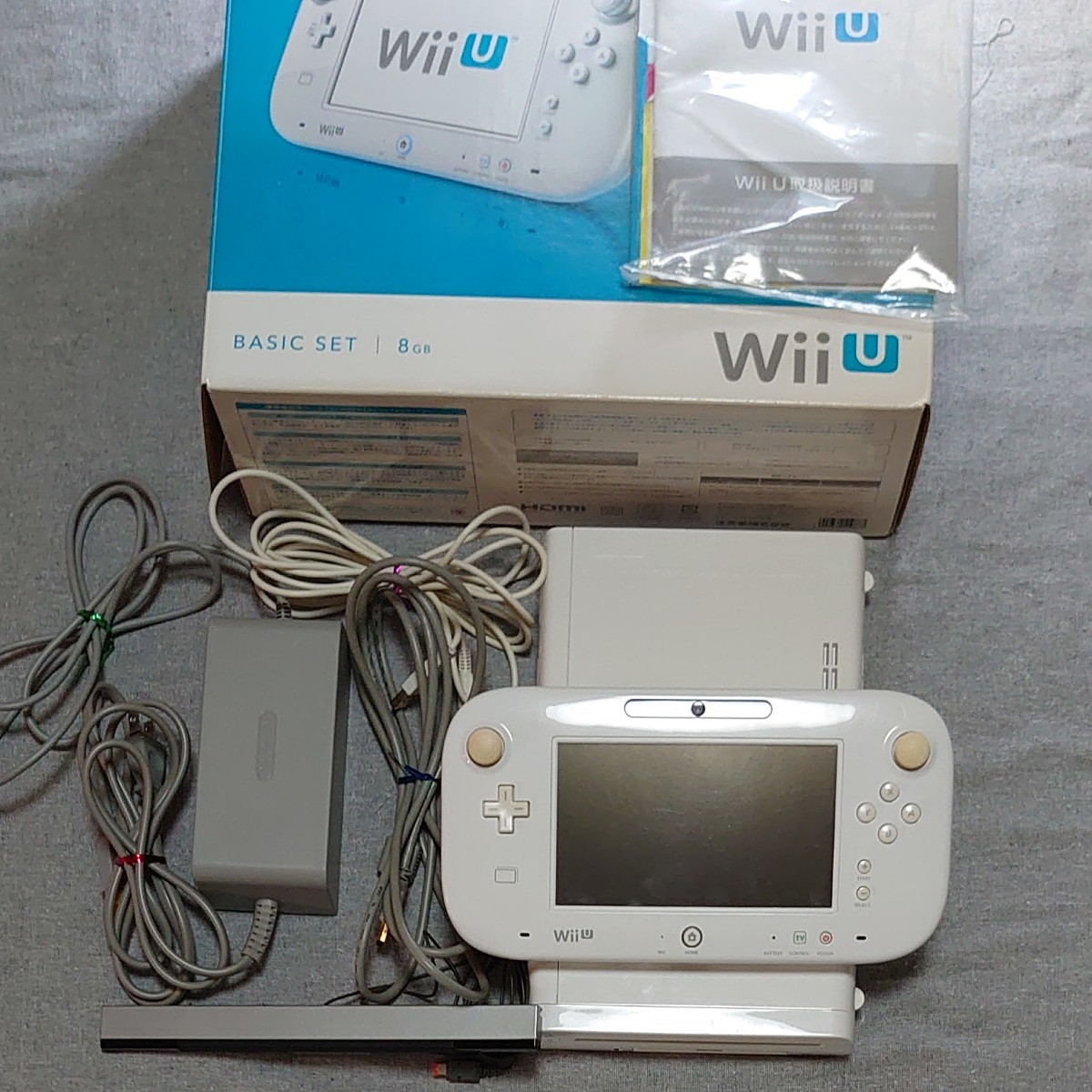 ジャンク品  Wii U本体 ベーシックセット