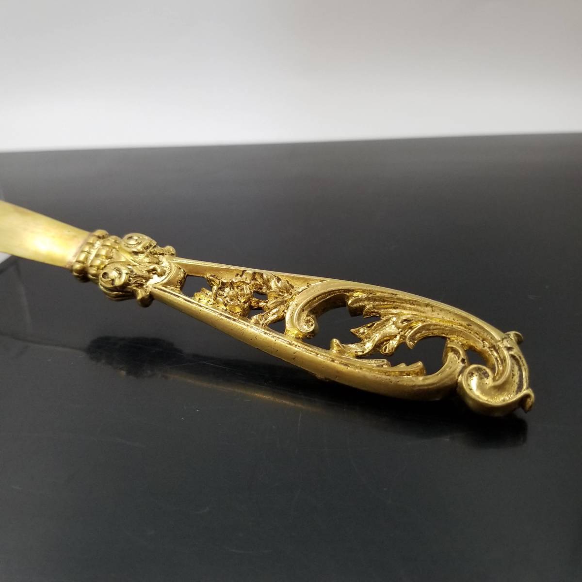 フランスアンティーク ブロンズ ペーパーナイフ フランスアンティーク ペーパーナイフ 真鍮製 フランスアンティーク