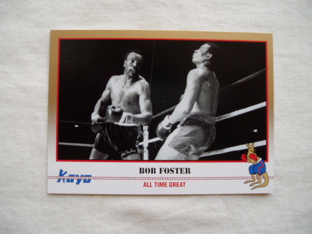 ボブ・フォスター【Bob Foster】■Kayo ボクシングカード BOXING CARD WBA・WBC世界ライトヘビー級王者 DELA_画像1