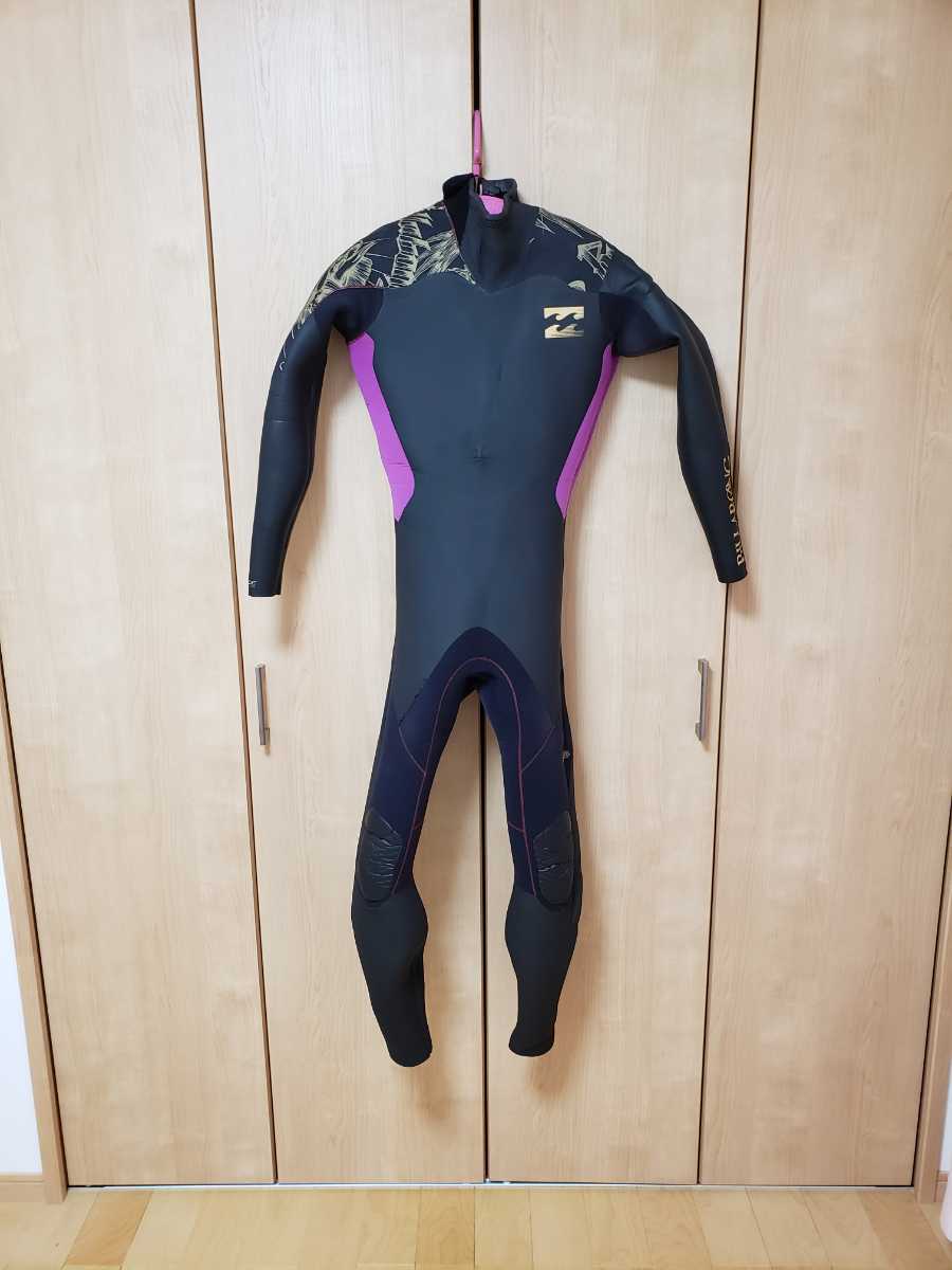 ☆ビラボン BILLABONG セミドライ ウェットスーツ 裏起毛 1シーズン