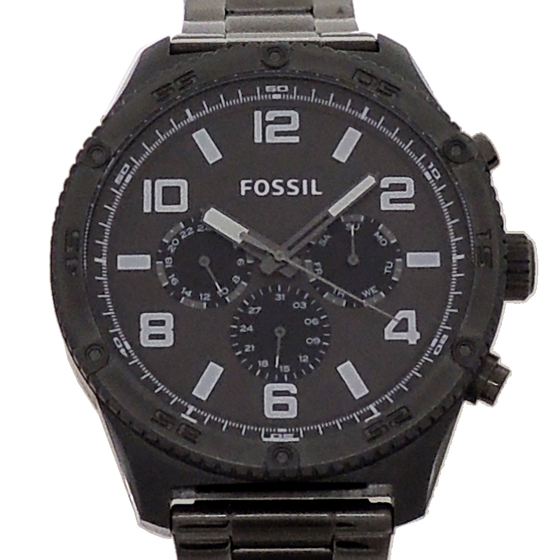 飯能本店 激安通販新作 FOSSIL フォッシル 蔵 ブロックス BQ2533 腕時計 DH66815 メンズ ステンレススチール