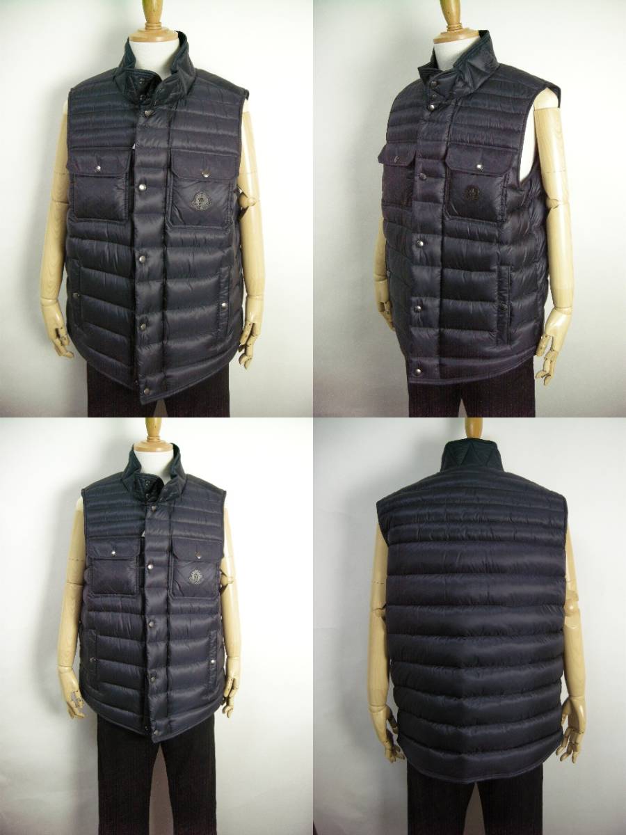 サイズ4(L-XL相当)■新品 本物保証■モンクレール ダウンベスト EVER エヴァー エバー/メンズ/MONCLER/742ダークネイビー系/ジレ/DOWN VEST_画像8