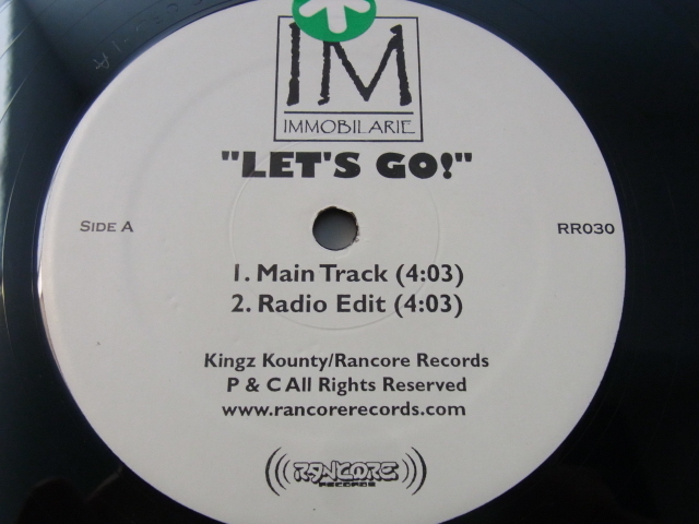 ★レコードM66★JAZ-O，DIBIASE feat.JAY-Z/LET'S GO!★12inch★_画像2