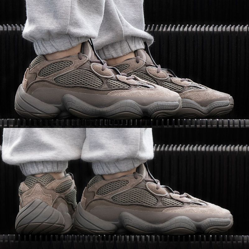 送料無料 Adidas × Kanye West YEEZY 500 CLAY BROWN GX3606 USA 9.0