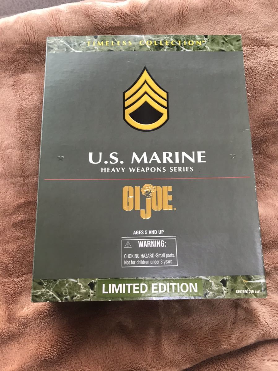 ☆GI JOE 12インチアクションフィギュア U.S. MARINE リミテッドエディション