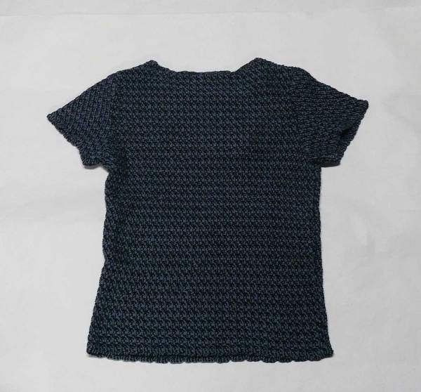  A.P.C. short sleeves cotton knitted cut and sewn S