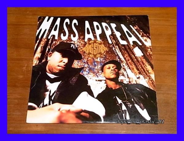 Gang Starr/Mass Appeal/US Original/5点以上で送料無料、10点以上で10%割引!!!/12'_画像1