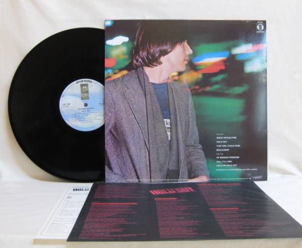 『LP』JACKSON BROWNE/HOLD OUT_画像2