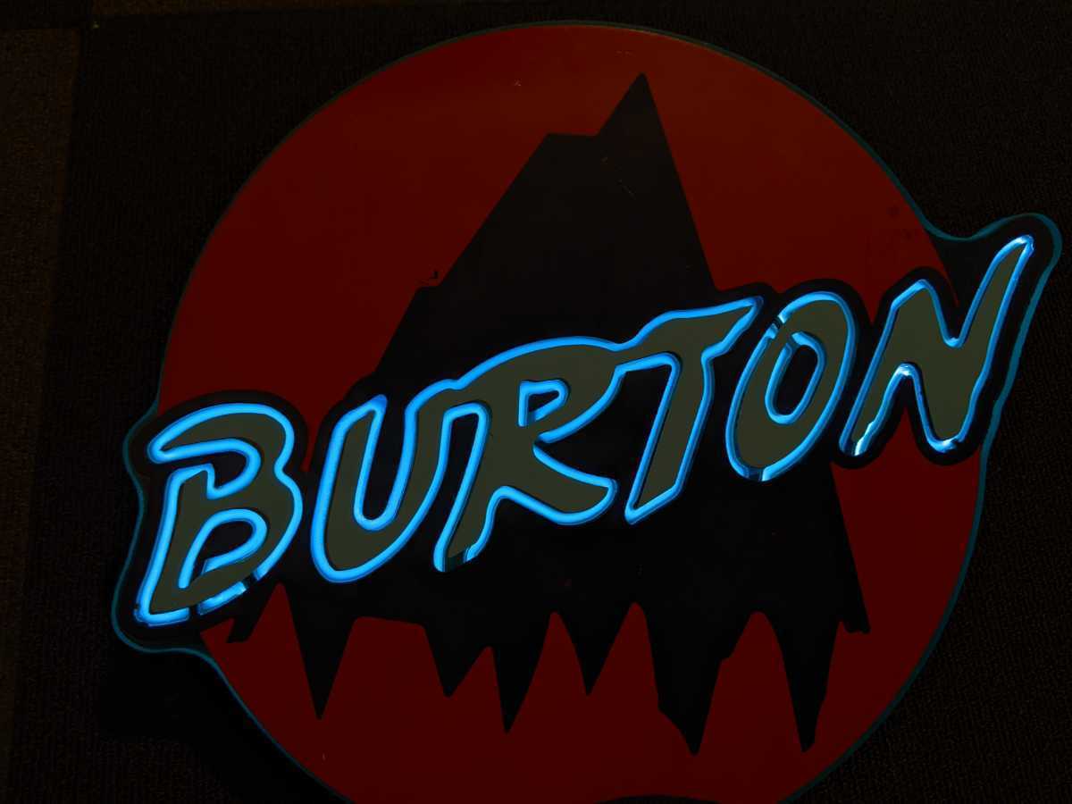 BURTON バートン 1990年代前半 ネオンサイン看板 希少 もう一つ BURTON バートン 1990年代前半 ネオンサイン看板 希少 もう一つ
