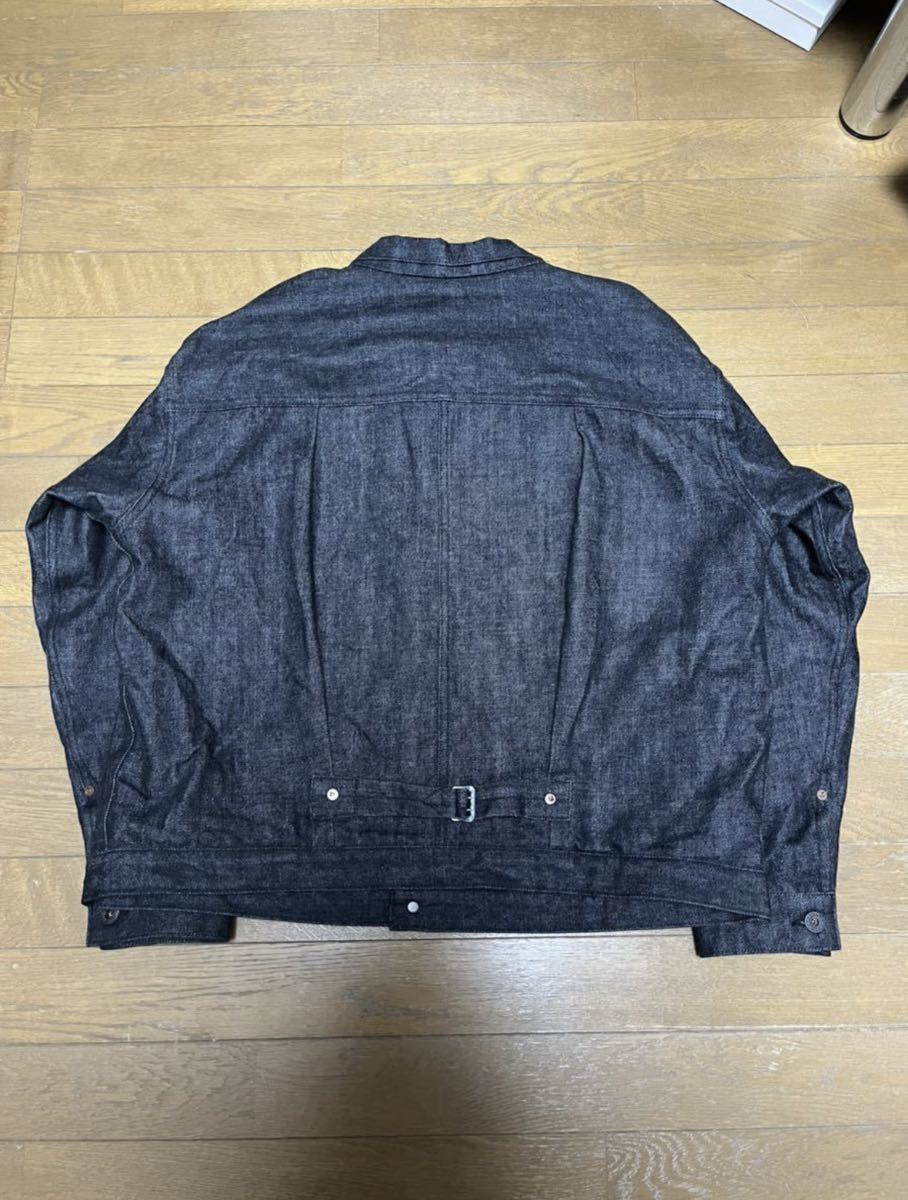 美品】DENIM HEADS 受注生産 ブラックデニム 大戦 セットアップ 上46