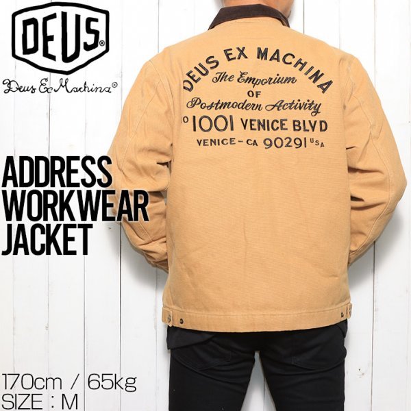 送料無料】 Deus Ex Machina デウスエクスマキナ ADDRESS WORKWEAR