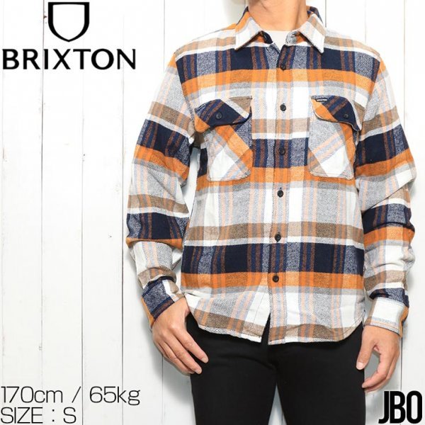 新規購入 FLANNEL L/S BOWERY ブリクストン BRIXTON [クリックポスト